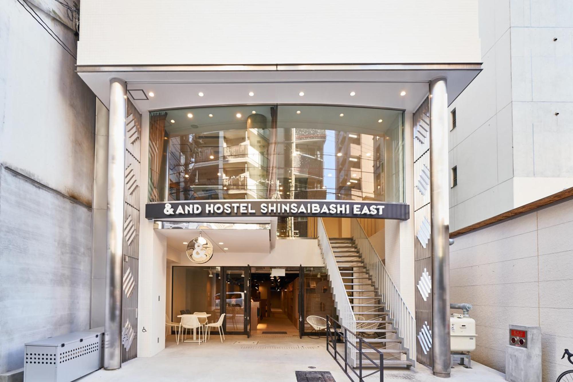 &And Hostel Shinsaibashi East Οσάκα Εξωτερικό φωτογραφία