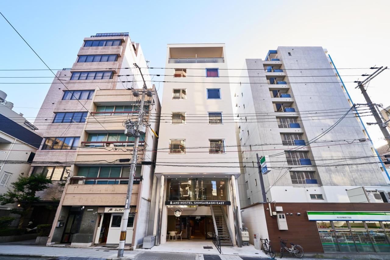 &And Hostel Shinsaibashi East Οσάκα Εξωτερικό φωτογραφία